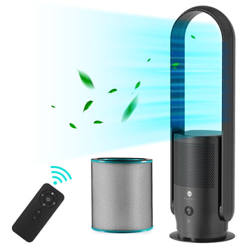 ULTTY Bladeless Tower Fan 022 Black
