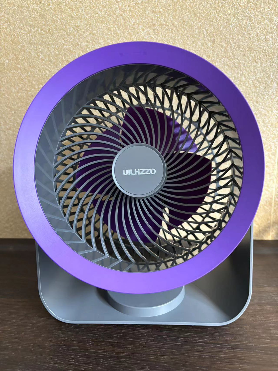 UILHZZO Air Circulator Fan, Desk Fan for Bedroom, Home and Office, With 90-Degree Tilt Head, 3 Speed Settings, Lightweight