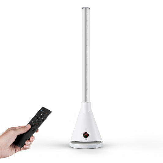 Bladeless Fan with Heating Function CR018,White/BlacK
