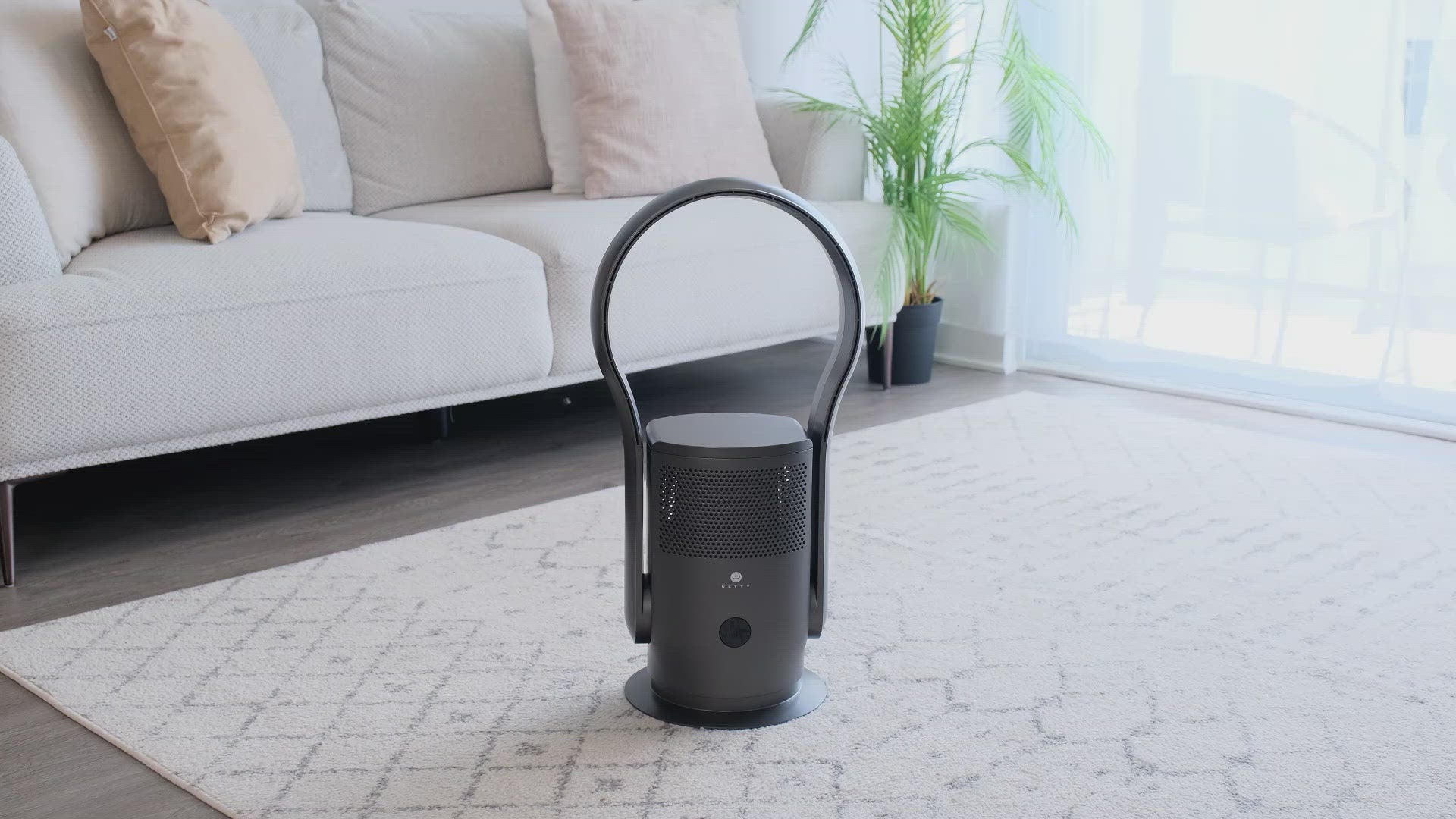 ULTTY sold BLADE-LESS TOWER FAN & HEPA AIR PURIFIER IN ONE - NIB